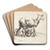 Barberet fr med to lam by Nicolaes Pietersz. Berchem Art Drink Coaster set Barberet fr med to lam by Nicolaes Pietersz. Berchem Art Drink Coaster set