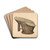 Foot Tub by Paul Poffinbarger Drink Coasters - set of 4