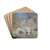 In a corner on the Macintyre by Tom Roberts Drink Coasters - set of 4 In a corner on the Macintyre by Tom Roberts Drink Coasters - set of 4