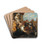 Achilles among the daughters of Lycomedes by Follower of Anthony van Dyck Drink Coasters - set of 4
