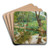 In Sattelbach bei Heiligenkreuz by Eduard Zetsche Art Drink Coaster set