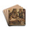 The Homeric Laughter by Lovis Corinth Drink Coasters - set of 4