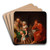 A farewell scene by Nicolai Abildgaard Art Drink Coaster set