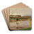 Flusslandschaft mit Khen by Eugen Jettel Art Drink Coaster set