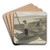 The Poor Fisherman by Pierre Puvis de Chavannes Art Drink Coaster set The Poor Fisherman by Pierre Puvis de Chavannes Art Drink Coaster set