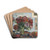 Still Life with Peonies by Paul Gauguin Drink Coasters - set of 4