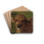 Head Of A Calf by Rosa Bonheur Drink Coasters - set of 4