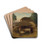 The Farmyard, Evening by Sir George Clausen Drink Coasters - set of 4