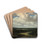 A Panoramic Landscape with a Country Estate by Philips Koninck Drink Coasters - set of 4