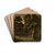 A Woodland Scene With A Cottage And Figures by Philips Koninck Drink Coasters - set of 4