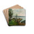 Auf der Fraueninsel by Hiasl Maier-Erding Drink Coasters - set of 4