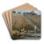 Laveuses Au Bord D'une Rivire by Eugne Boudin Art Drink Coaster set