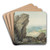 View from the Feldberg (Taunus) to Reifenberg by Christian Georg Schtz the Younger Art Drink Coaster set