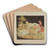 Cotton Cloth by Pearl Gibbo Art Drink Coaster set