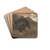 Mountainous Landscape. by John Ruskin Drink Coasters - set of 4