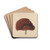 Hat by Marie Famularo Drink Coasters - set of 4
