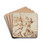 Two Putti Blindfolding a Third by Circle of Guido Reni Drink Coasters - set of 4