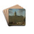 The Town Hall on Dam Square, Amsterdam by Gerrit Adriaensz. Berckheyde Drink Coasters - set of 4