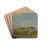 Hampstead Heath, with a Bonfire by John Constable Drink Coasters - set of 4