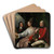 Portrait Group of the Drummond Family by Benjamin West Art Drink Coaster set