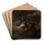 The dancers by Jean-Louis Forain Art Drink Coaster set