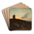 Le Moulin [Environs De Martigues] by Flix Ziem Art Drink Coaster set