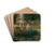 Die Rmische Ruine in Schnbrunn by Ferdinand Georg Waldmller Drink Coasters - set of 4