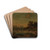 Lake in the mountains by Karl Mller Drink Coasters - set of 4