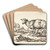 Gimmer og lam by Marcus de Bye Art Drink Coaster set
