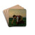 Une Sarcleuse by Jules Breton Drink Coasters - set of 4