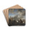 Horsepond near a Boundary Stone by Philips Wouwerman Drink Coasters - set of 4