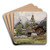 Blick auf Tragss by Fritz Lach Art Drink Coaster set