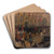 Proclamation De La Rpublique Le 24 Fvrier 1848 by Jean-Paul Laurens Art Drink Coaster set