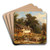 Motif of Tyrol by the Achensee by Hugo Darnaut Art Drink Coaster set