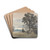 Landscape at East Bergholt by John Constable Drink Coasters - set of 4