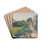 The Road in Sunlight by Henri Delavalle Drink Coasters - set of 4 The Road in Sunlight by Henri Delavalle Drink Coasters - set of 4