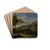 Arcadian Landscape with Fishermen by Jan van Huysum Drink Coasters - set of 4