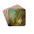 Fte galante with a Dancing Couple by Jean-Baptiste Pater Drink Coasters - set of 4