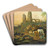 Shepherd Family Resting near an Ancient Ruin by Johann Heinrich Roos Art Drink Coaster set