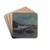 Mange Au Clair De Lune by Ferdinand du Puigaudeau Drink Coasters - set of 4