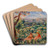 Landscape (Paysage) by Pierre-Auguste Renoir Art Drink Coaster set