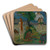 Paradise Lost by Paul Gauguin Art Drink Coaster set