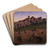 At the Boundary by Nils Kreuger Art Drink Coaster set At the Boundary by Nils Kreuger Art Drink Coaster set