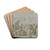Tavern scene by Gaspare Diziani Drink Coasters - set of 4