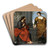Christ and the Woman of Samaria by Cornelis de Vos Art Drink Coaster set