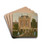 The Garden and Coach House of 524 Keizersgracht in Amsterdam by Hendrik Keun Drink Coasters - set of 4 The Garden and Coach House of 524 Keizersgracht in Amsterdam by Hendrik Keun Drink Coasters - set of 4