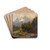 Blick auf den Watzmann by Carl Millner Drink Coasters - set of 4