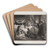 The worship of the shepherds by Carl Bloch Art Drink Coaster set