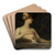 Diana by Ferdinand Keller Art Drink Coaster set Diana by Ferdinand Keller Art Drink Coaster set
