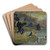 Sirens of The Sea by Louis Michel Eilshemius Art Drink Coaster set